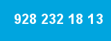 928 232 18 13
